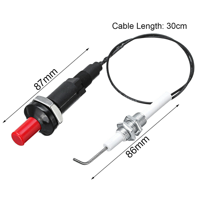 Home Cooking Set - Botão piezo ignição com cabo kit