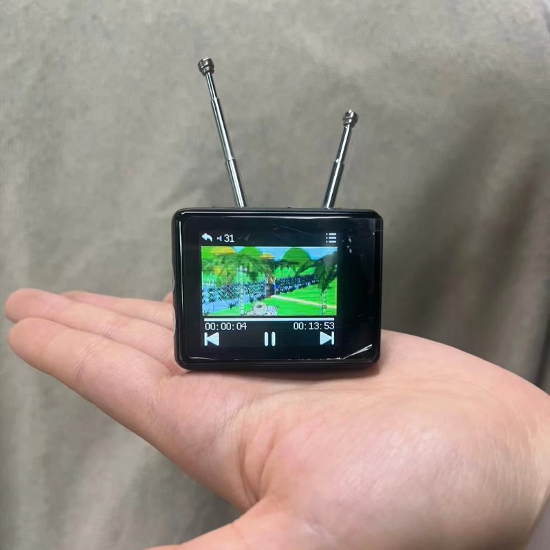 Home Cooking Videos - TV Retrô Miniatura com Tela Sensível