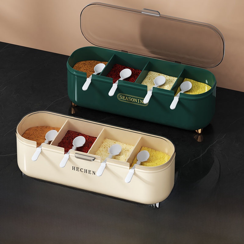 Home Cooking Set - Conjunto de Caixas de Temperos para