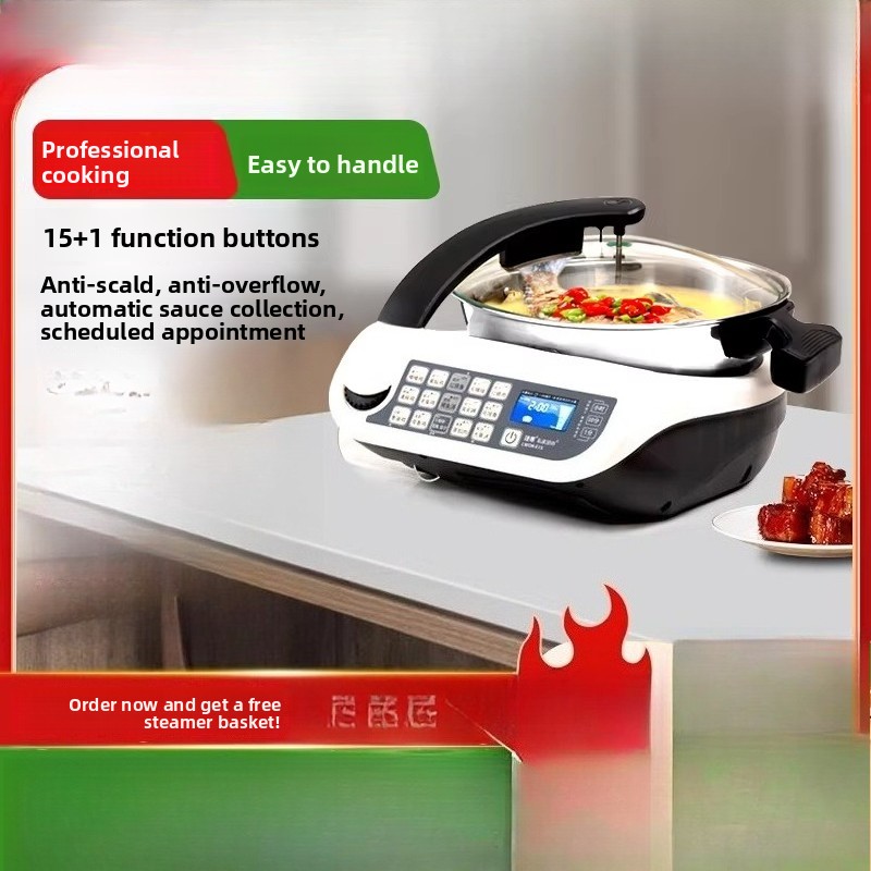 Home Cooking Set - Robô de cozinha inteligente E15, processador