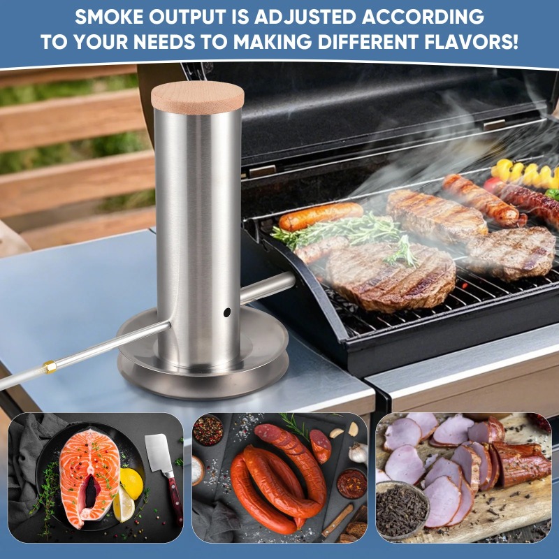 Gerador de fumaça fria ou quen - Smoker Box Wood Chip avaliação e preço