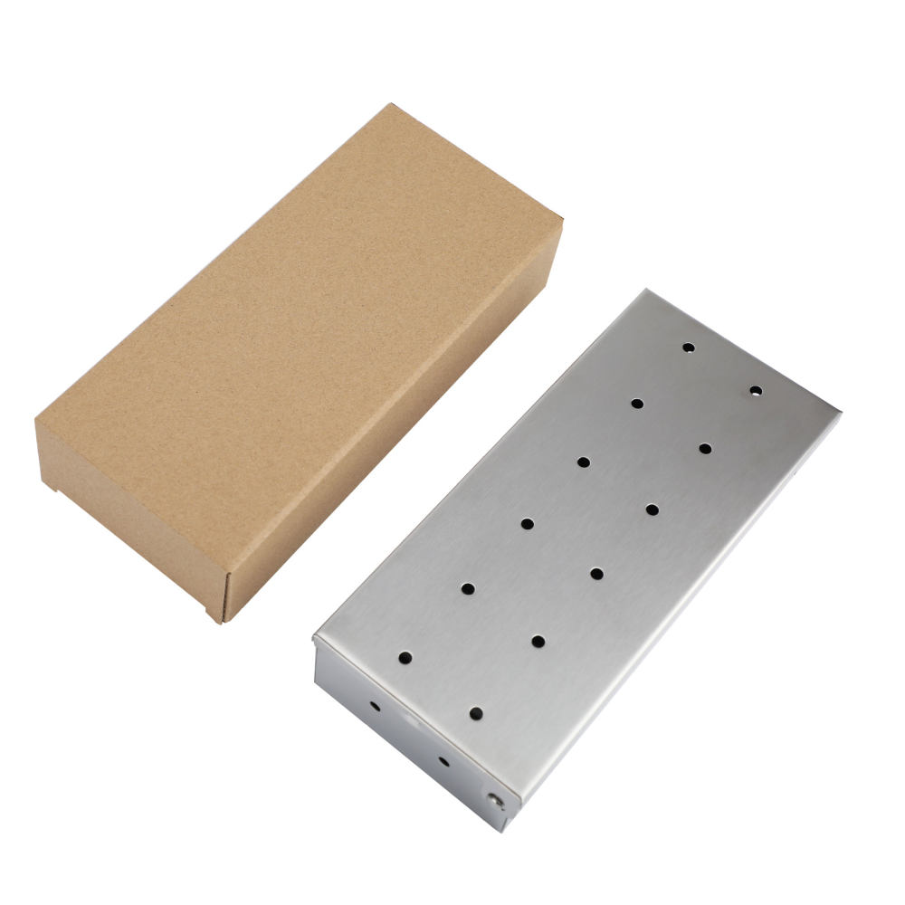 Caixa de defumação portátil pa - Smoker Box Wood Chip avaliação e preço