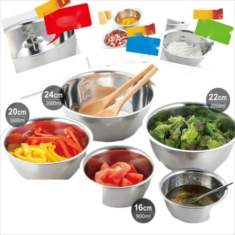 Tigelas portáteis de aço inoxi - Home Cooking Services avaliação e preço