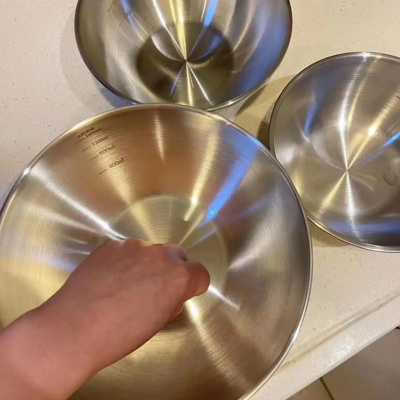 Conjunto de 1-3 Tigelas de Aço - Home Cooking Set avaliação e preço