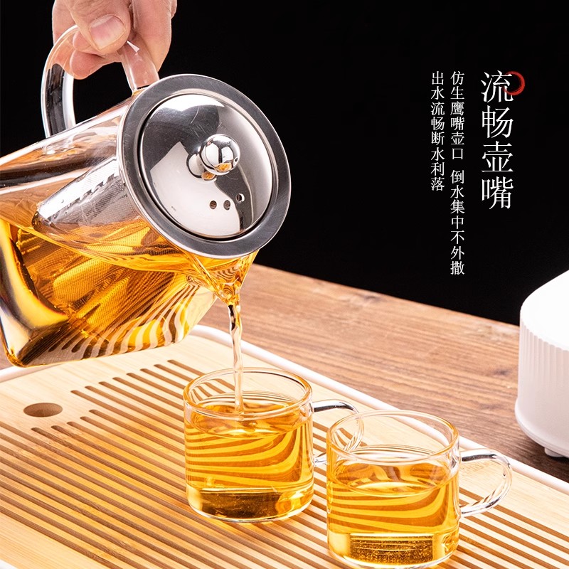 Bule de vidro com infusor, con - Home Cooking Set avaliação e preço
