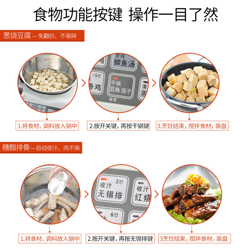 Robô de cozinha inteligente E1 - Home Cooking Set avaliação e preço