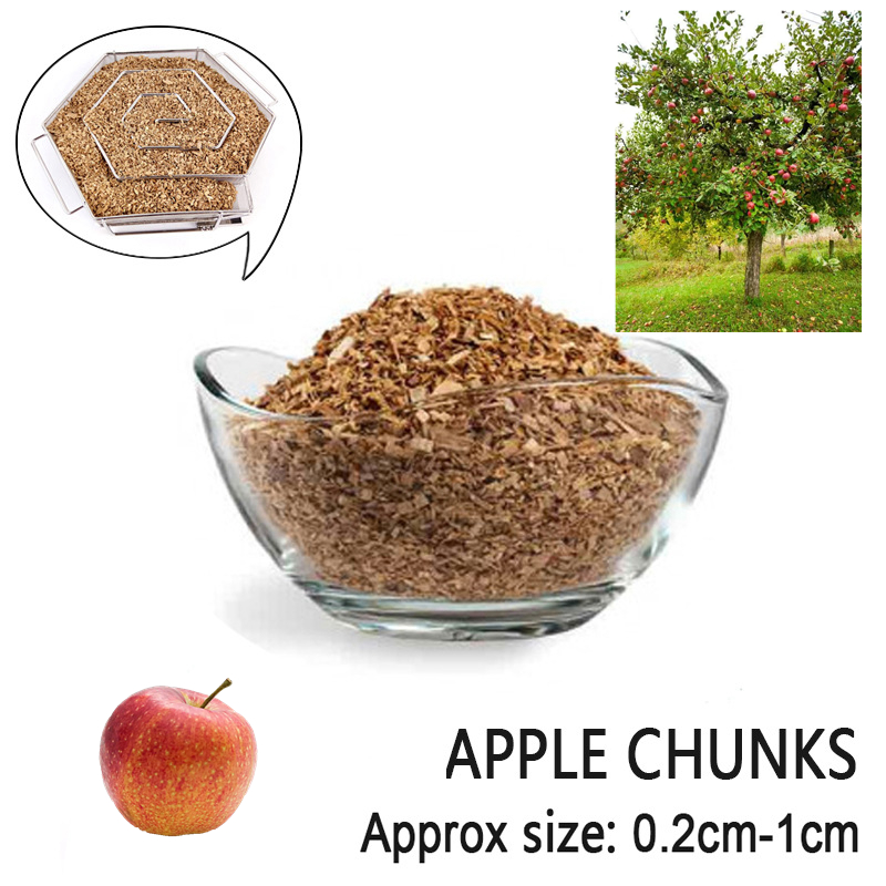 125 g/saco maçã cereja carvalh - Smoker Box Wood Chip avaliação e preço
